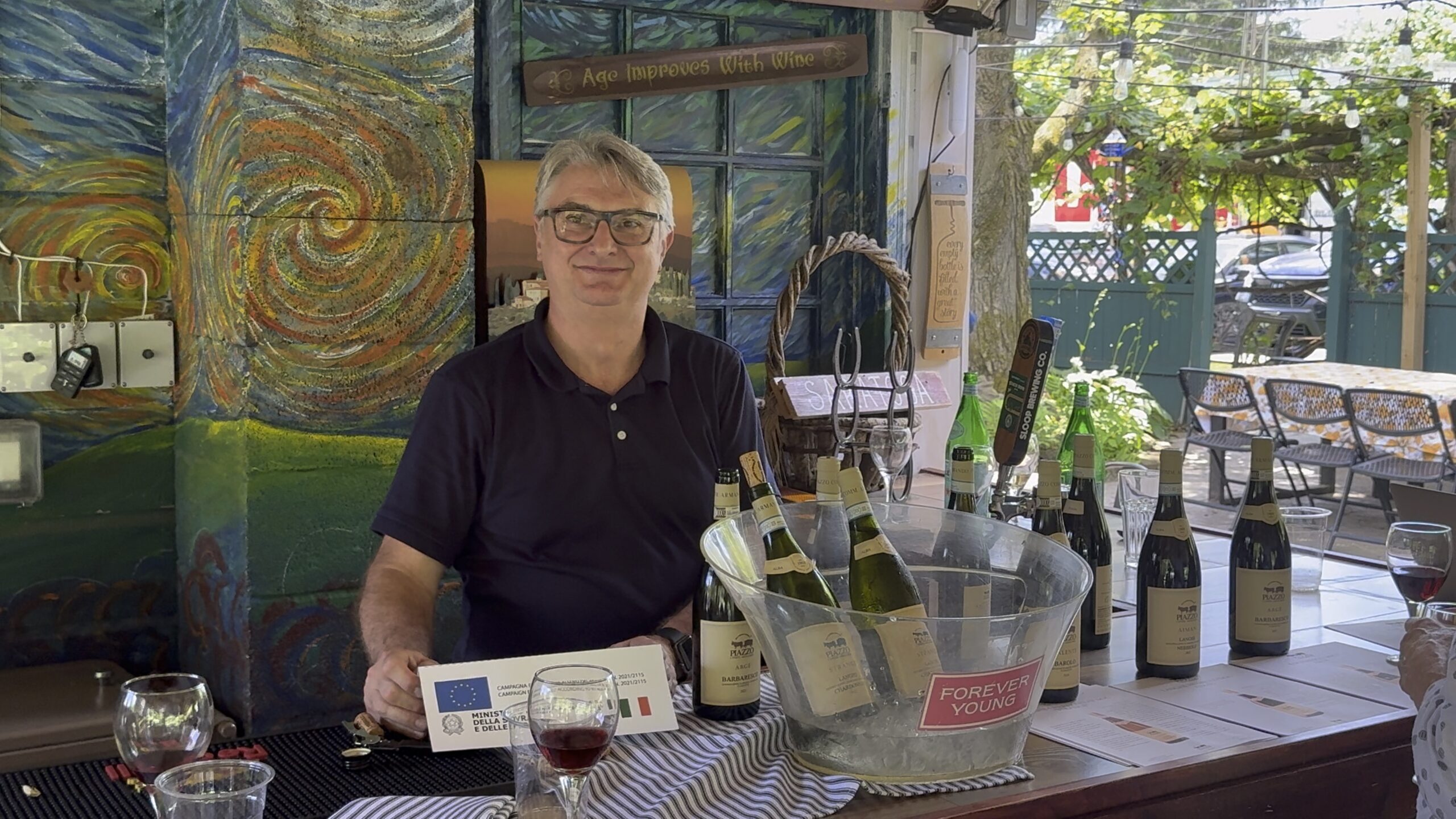 Wine industry event